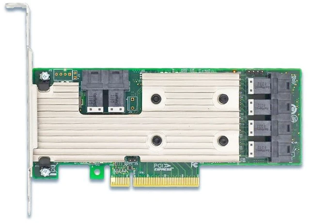 Main image of eShinreal PCIe3.0 ×8 to 24 Port 12Gb/s SAS/SATA HD miniSAS SFF-8643 HBA Card--SAS3224-24I
