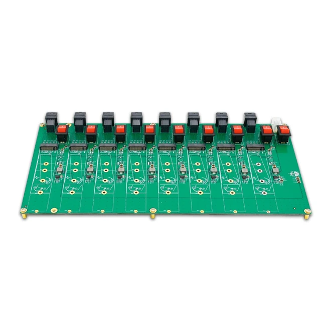 Alt view image 7 of 8 - eShinreal 8-Port M.2 NVMe SSD Testing Board