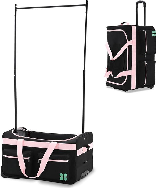 Competition dance bag with garment online rack