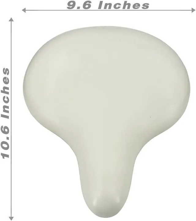 Alt view image 4 of 4 - High Quality Bicycle Seat Waterproof Extra Wide Double Springer Bike Saddle