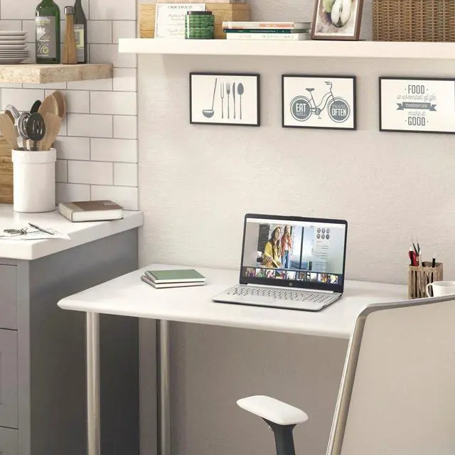 Alt view image 6 of 6 - New HP 15.6" HD Touchscreen Intel 12th Generation Core i3-1215U (Beats i5-1135G7) 4.1 GHz 8GB RAM 512GB SSD Intel UHD Graphics HDMI USB-A 3.0 USB-C 3.0 Windows 11 Home Silver