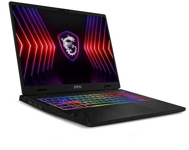 Alt view image 2 of 7 - MSI Crosshair 16" 144hz FHD+ Gaming Laptop NVIDIA GeForce RTX 4070 Intel core i7-14650HX (Beat i9-13900HX) 16GB DDR5 RAM 1TB SSD RGB KB HDMI 2.1 DP 1.4 USB-C 3.2 Bluetooth Wi-Fi Windows 11 Home Gray