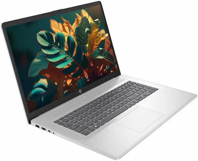 Alt view image 3 of 4 - HP 17.3" IPS Full HD 1920 x 1080 Iris Xe Graphics 13th Gen Intel Core i5-1335U 16GB RAM 512GB SSD Wi-Fi 6 , FP Reader, Backlit KB, HDMI 1.4 USB-C 720p HD Webcam Windows 11 Home Silver