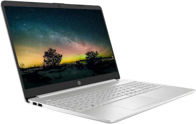 Alt view image 3 of 13 - HP 15 Laptop Computer, 15.6" HD Touchscreen Display, Intel Core i3-1115G4 Processor, 32GB RAM, 1TB SSD, Bluetooth, Numeric Keypad, SD Card Reader, Windows 11 Pro, Silver
