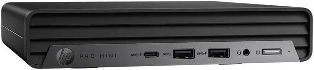 Main image of HP Pro Mini 400 G9 Desktop Intel Core i7-13700T (16 Core) 32GB DDR4 RAM 512GB SSD Intel Q670 Chip Intel UHD Graphics 770 Wi-Fi 6E AX211 (2x2) and Bluetooth 5.3 Mouse Keyboard Windows 11 Pro Black