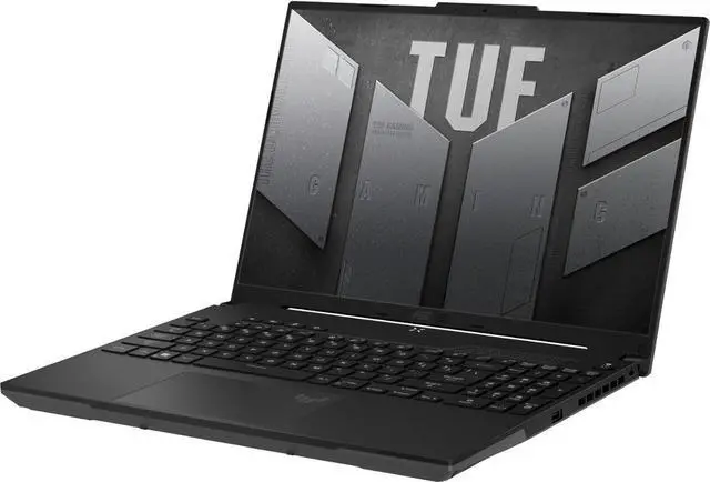 Alt view image 3 of 7 - ASUS TUF Gaming A16 16" 165Hz WUXGA AMD Ryzen 7 7735HS Dedicated Radeon RX 7700S (Beat RTX 4060) 64GB DDR5 RAM 2TB SSD Backlit KB HDMI USB-C Wi-Fi 6 Windows 11 Pro Off Black | MousePAD