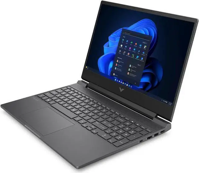 Alt view image 4 of 7 - HP Victus Gaming 15.6" 144Hz FHD AMD Ryzen 5-7535HS (Beats i7-13620H) AMD Radeon RX 6550M (Beats GeForce RTX 4050) 8GB DDR5 RAM 512GB SSD HDMI 2.1 USB-C Backlit Wi-Fi 6 Bluetooth Windows 11 Pro
