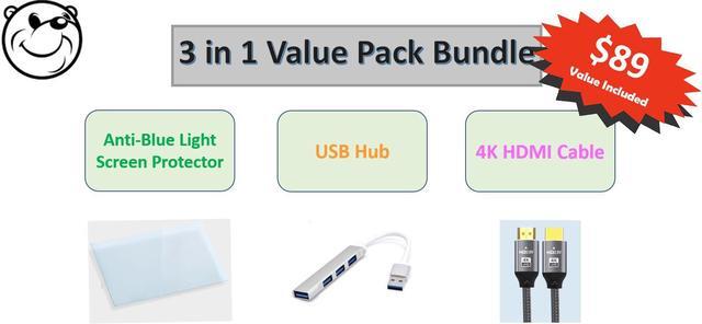 Alt view image 2 of 7 - Dell Inspiron 15.6" FHD Touch Intel Iris Xe graphics 13th Gen Intel Core i7-1355U 16GB RAM 1TB SSD 1TB HDD Wi-Fi 6 Bluetooth USB-C 3.2 HDMI 1.4 1080p Webcam Windows 11 Home Black | Value Bundle