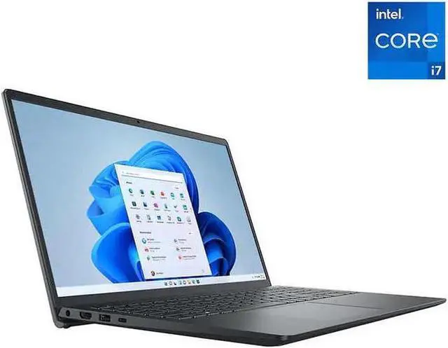 Alt view image 2 of 4 - New Dell Inspiron 15.6" WVA Full HD Touchscreen Intel Iris Xe graphics 13th Generation Intel Core i7-1355U 32GB RAM 512GB SSD Wi-Fi 6 Bluetooth USB-C 3.2 HDMI 1.4 1080p Webcam Windows 11 Pro Black