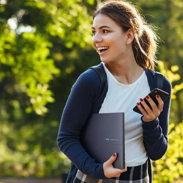 Alt view image 6 of 6 - ASUS Vivobook 15.6" Full HD Laptop Intel core i5-1235U (Beats i7-1165G7) 16GB RAM 512GB SSD Wi-Fi Bluetooth HDMI 1.4 USB-C 3.2 Webcam HD Long Battery life Windows 11 Home Blue | Valued Gift Set