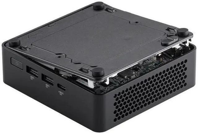 Alt view image 7 of 7 - ASUS NUC 14 Pro Slim Mini PC Intel Core Ultra 7 155H Intel Arc Graphics 16GB DDR5 RAM 512GB PCIe SSD Thunderbolt 4 Wi-Fi 6E Bluetooth 5.3 Support 8K / 4K Quad Monitors Windows 11 Pro | VESA Mount