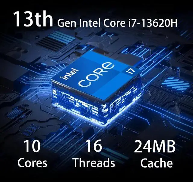 Alt view image 6 of 7 - Lenovo V-Series V15 G4 15.6" Full HD Business Laptop Intel Core i7-13620H 16GB RAM 512GB SSD HDMI RJ45 Webcam Wi-Fi Bluetooth USB-C 3.2 Numeric Keypad Windows 11 Home Black