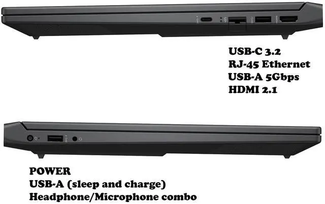 Alt view image 7 of 7 - HP Victus 15.6" FHD 144Hz Gaming Laptop NVIDIA GeForce RTX 4050 Intel Core i5-13420H (Beat i7-1355U) 64GB RAM 2TB SSD Wi-Fi 6 Bluetooth 5.3 Backlit KB USB-C HDMI Windows 11 Pro Gray | Cooling PAD