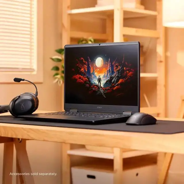 Alt view image 7 of 7 - HP OMEN 16" IPS FHD+ 144Hz Gaming Laptop NVIDIA GeForce RTX 5060 8GB GDDR7 AMD Ryzen 9 8940HX (> i9-14900HX) 64GB DDR5 RAM 2TB SSD  RGB Backlit KB HDMI 2.1  Wi-Fi 6E BT 5.3 Win 11 Home Shadow Black