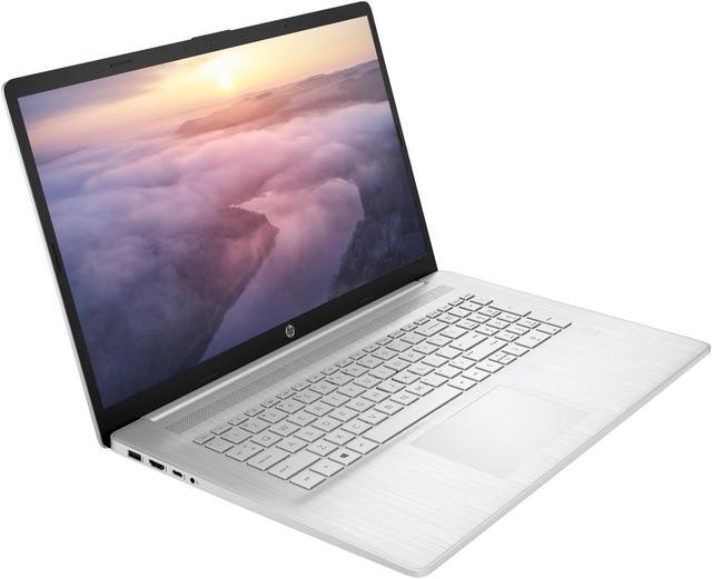 Alt view image 2 of 5 - HP Pavilion 17.3" Touchscreen HD+ 1600 X 900 Intel core 13th Gen i7-1335U Intel Iris Xe Graphics 32GB RAM 512GB SSD Backlit FP Wi-Fi 6 Bluetooth HDMI Windows 11 Home Silver | Bundle with Cable Storage