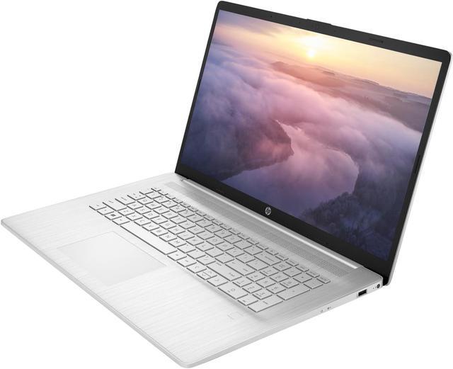 Alt view image 3 of 5 - HP Pavilion 17.3" Touchscreen HD+ 1600 X 900 Intel core 13th Gen i7-1335U Intel Iris Xe Graphics 32GB RAM 512GB SSD Backlit FP Wi-Fi 6 Bluetooth HDMI Windows 11 Home Silver | Bundle with Cable Storage