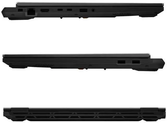 Alt view image 7 of 7 - ASUS TUF Gaming F16 16" FHD+ 165Hz Gaming NVIDIA GeForce RTX 5060 8GB GDDR7 G-SYNC Intel Core i7-14650HX (Beat i9-13900H) 32GB DDR5 RAM 2TB SSD Wi-Fi 6E RGB Backlit KB HDMI 2.1 Windows 11 Home Gray