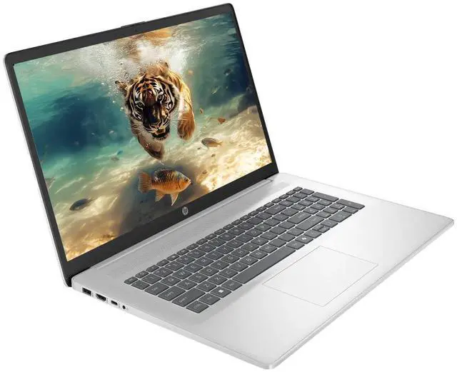 Alt view image 2 of 7 - HP 17.3" HD+ 1600 X 900 Touchscreen Business Intel Core Ultra 7 255U (Beat i9-12900H) Intel AI Boost Intel Graphic 16GB DDR5 RAM 1TB SSD WiFi 6 Bluetooth 5.4 Backlit KB Webcam Windows 11 Home Silver
