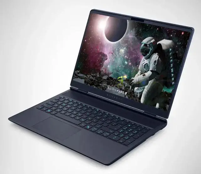 Alt view image 3 of 7 - Alienware 16X Aurora 16" 240Hz Gaming Laptop WQXGA 2560 x 1600 Intel Core Ultra 9 275HX NVIDIA GeForce RTX 5060 64GB DDR5 RAM 1TB SSD RGB Backlit KB HDMI 2.1 DP 2.0 Wi-Fi 7 Windows 11 Home Blue