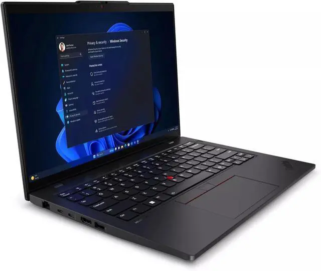 Alt view image 2 of 7 - Lenovo ThinkPad L14 Gen 5 Business 14" WUXGA IPS Touch Intel Core Ultra 5 135U vPro (Beat i7-1355U)  Intel Graphics 16GB DDR5 RAM 512GB SSD Fingerprint Reader Backlit KB Wi-Fi 6E BT 5.3 Windows 11 Pro