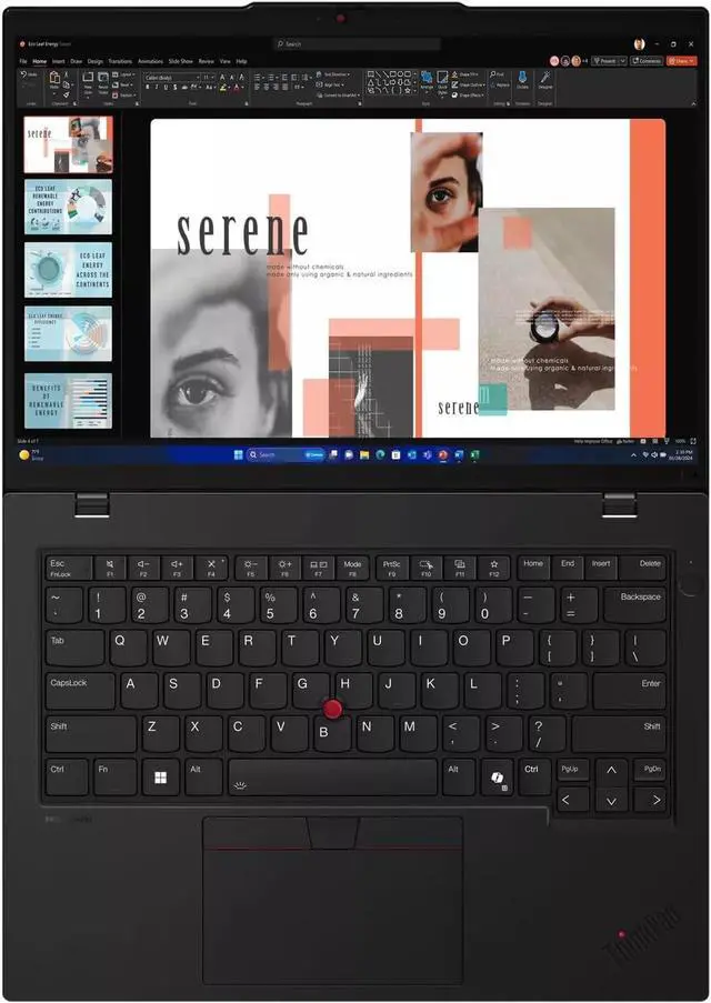 Alt view image 6 of 7 - Lenovo ThinkPad L14 Gen 5 Business 14" WUXGA IPS Touch Intel Core Ultra 5 135U vPro (Beat i7-1355U)  Intel Graphics 16GB DDR5 RAM 512GB SSD Fingerprint Reader Backlit KB Wi-Fi 6E BT 5.3 Windows 11 Pro