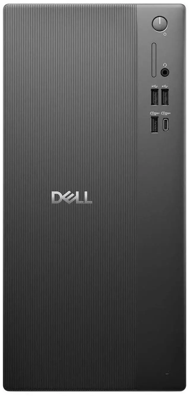 Alt view image 2 of 7 - Dell ECT1250 Business Desktop Tower Intel Core Ultra 5-225 (Beat i7-14700) Intel UHD Graphics 64GB DDR5 RAM 1TB SSD Wi-Fi 6 BT 5.4 Wired KB and Mouse USB-C HDMI RJ-45 DP 1.4 Windows 11 Home Black