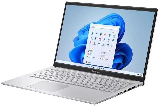 Alt view image 3 of 7 - ASUS Vivobook 15.6" FHD Touchscreen Business Laptop Intel core i7-1355U Intel Iris Xe Graphics 64GB RAM 2TB SSD Backlit Keyboard Wi-Fi 6E Bluetooth 5.3 HDMI USB-C Webcam Windows 11 Home Silver