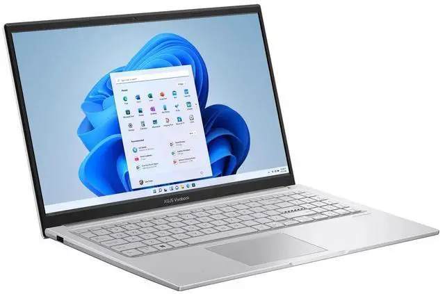 Alt view image 2 of 7 - ASUS Vivobook 15.6" FHD Touchscreen Business Laptop Intel core i7-1355U Intel Iris Xe Graphics 64GB RAM 2TB SSD Backlit Keyboard Wi-Fi 6E Bluetooth 5.3 HDMI USB-C Webcam Windows 11 Home Silver