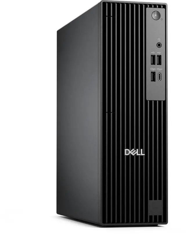 Alt view image 4 of 7 - Dell Pro QCS1250 Slim Business Desktop Intel core i5-14500 vPro (Beat i7-13700) Intel UHD Graphics 770 64GB DDR5 RAM 1TB PCIe SSD KB & Mouse HDMI DP Port 180W Windows 11 Professional Black