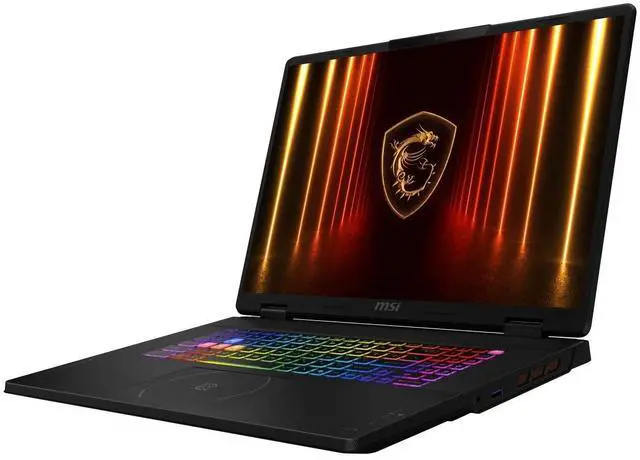 Alt view image 3 of 7 - MSI Crosshair 18 HX AI 18" QHD+ 240Hz Gaming Laptop NVIDIA RTX 5070 Intel Core Ultra 9 275HX (Beat i9-14900HX) 64GB DDR5 1TB SSD RGB Backlit KB Wi-Fi 6E Bluetooth 5.3 HDMI RJ-45 Windows 11 Home Gray