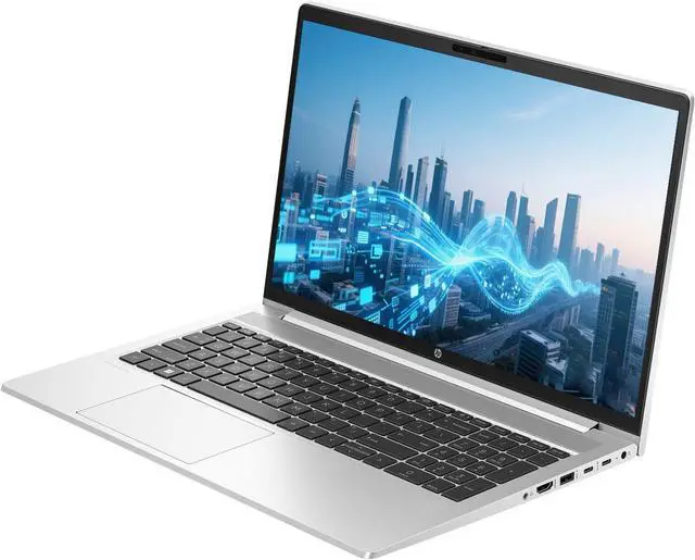 Alt view image 2 of 7 - HP ProBook 450 G10 Business Laptop 15.6" IPS FHD Intel Core i5-1334U (Beats i7-1255U) 16G RAM 512G SSD Intel UHD Graphic Backlit KB Fingerprint Wi-Fi 6E Bluetooth 5.3 Webcam HDMI Windows 11 Pro Silver