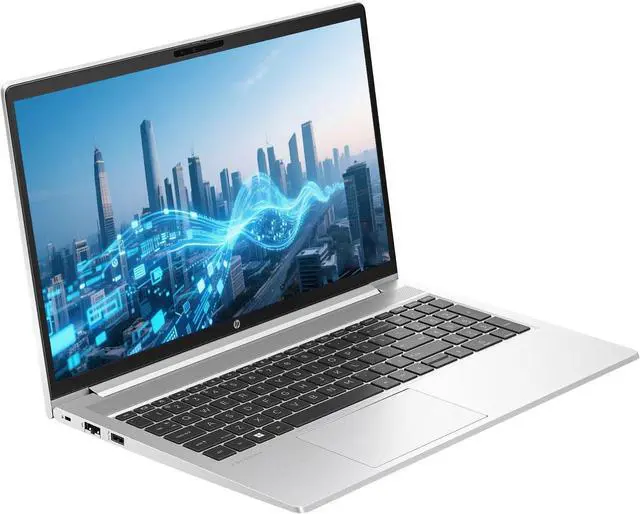 Alt view image 3 of 7 - HP ProBook 450 G10 Business Laptop 15.6" IPS FHD Intel Core i5-1334U (Beats i7-1255U) 16G RAM 512G SSD Intel UHD Graphic Backlit KB Fingerprint Wi-Fi 6E Bluetooth 5.3 Webcam HDMI Windows 11 Pro Silver