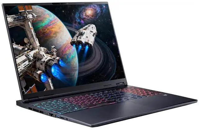 Alt view image 2 of 7 - Acer Predator Helios Neo 16S AI Gaming Laptop 16" OLED WQXGA 240Hz GeForce RTX 5060 Intel core Ultra 9 275HX (Beat i9-14900HX) 32GB DDR5 RAM 4TB SSD RGB Backlit HDMI Wi-Fi DP Windows 11 Home Black