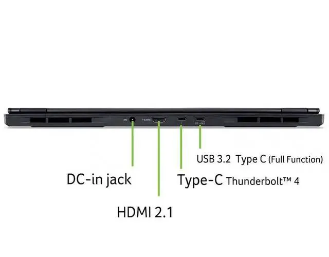Alt view image 6 of 7 - Acer Predator Helios Neo 16S AI Gaming Laptop 16" OLED WQXGA 240Hz GeForce RTX 5060 Intel core Ultra 9 275HX (Beat i9-14900HX) 32GB DDR5 RAM 2TB SSD RGB Backlit HDMI Wi-Fi DP Windows 11 Pro Black
