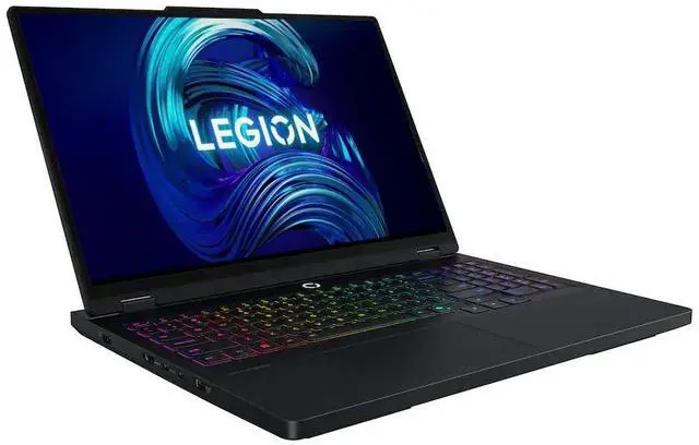 Alt view image 2 of 7 - Lenovo Legion Pro 5 10 Gaming 16" WQXGA 240 Hz IPS AMD Ryzen 9 8945HX (Beat Core Ultra 9 275HX) NVIDIA RTX 5060 64GB DDR5 RAM 1TB SSD RGB Backlit KB Wi-Fi 7 BT 5.4 HDMI RJ45 Webcam WIN 11 Home Black