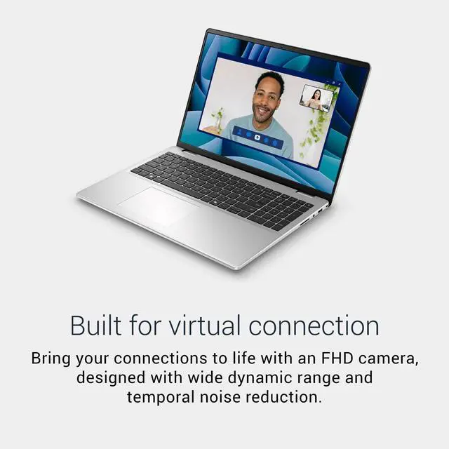 Alt view image 4 of 7 - Dell 16" IPS FHD+ 1920 x 1200 Touchscreen Business Laptop Intel core 5 120U (Beat Intel core i5-1335U) Intel Graphics 8GB DDR5 RAM 512GB SSD Backlit Keyboard Wi-Fi 6E HDMI Windows 11 Home Silver