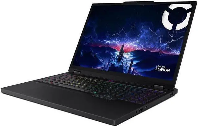 Alt view image 2 of 7 - Lenovo Legion 5i Gen 10 Gaming 15.1" WQXGA 2560 x 1600 OLED Intel core i9-14900HX NVDIA GeForce RTX 5070 64GB DDR5 RAM 2TB SSD RGB Backlit KB HDMI 2.1 Wi-Fi 7 BT 5.4 5MP Cam Windows 11 Home Black