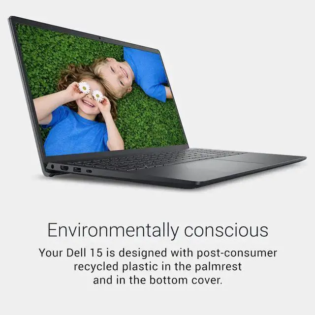 Alt view image 3 of 7 - Dell 15.6" Business Laptop FHD WVA Touchscreen Intel core i7-1355U Intel UHD Graphics 32GB RAM 1TB SSD Backlit KB Fingerprint Reader Wi-Fi 6 BT 5.2 HD-RGB Webcam HDMI USB-C Windows 11 Pro Black