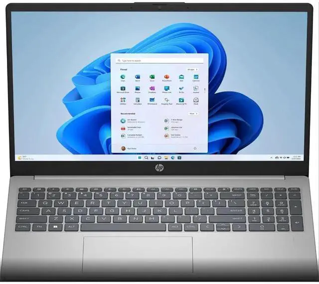 Main image of HP 15 AI Powered Laptop 15.6" Touchscreen IPS FHD Display (Intel i7-1355U, 16GB DDR4, 512GB SSD, Intel Iris Xe, WiFi 6E, Webcam, Bluetooth 5.4, Win 11 Home) NO RETAIL BOX