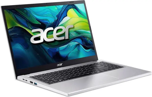 Alt view image 2 of 7 - Acer Aspire Go 15 Business 15.6" IPS FHD Display Intel Core i7-13620H 64GB DDR5 RAM 1TB SSD Intel UHD Graphics Wi-Fi 6 BT 5.1 HDMI 2.1 Webcam Copilot AI Long-battery life Windows 11 Home Silver