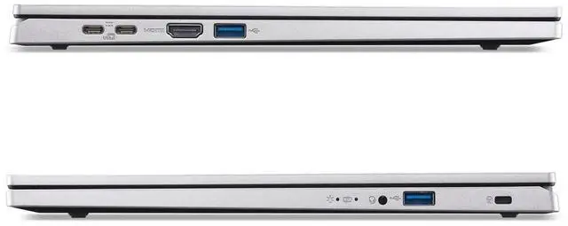 Alt view image 7 of 7 - Acer Aspire Go 15 Business 15.6" IPS FHD Display Intel Core i7-13620H 64GB DDR5 RAM 1TB SSD Intel UHD Graphics Wi-Fi 6 BT 5.1 HDMI 2.1 Webcam Copilot AI Long-battery life Windows 11 Home Silver