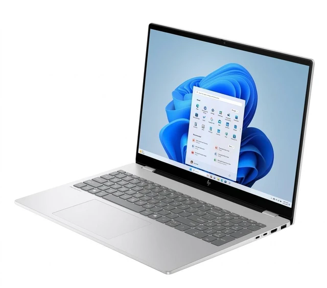 Alt view image 3 of 7 - HP OmniBook 7 16" 2K(2048 x 1280) OLED Touchscreen 120Hz Intel Core 9 270H (Beat i9-13900H) Intel Graphics 32GB DDR5 RAM 512GB SSD Wi-Fi 7 BT 5.4 Backlit KB HDMI 2.1 5MP Webcam Windows 11 Home Silver