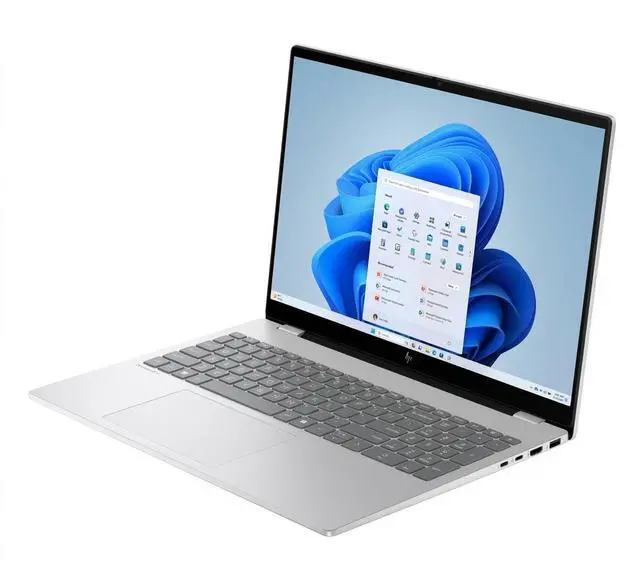 Alt view image 3 of 7 - HP OmniBook 7 16" 2K(2048 x 1280) OLED Touchscreen 120Hz Intel Core 9 270H (Beat i9-13900H) Intel Graphics 16GB DDR5 RAM 512GB SSD Wi-Fi 7 BT 5.4 Backlit KB HDMI 2.1 5MP Webcam Windows 11 Pro Silver