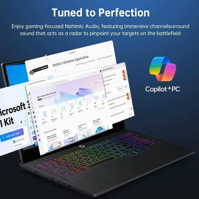 Alt view image 7 of 7 - Lenovo Legion Pro 5i Gen 10 16" WQXGA 2560 X 1600 OLED Intel core Ultra 7 255HX (>i7-14700HX) NVIDIA RTX 5070 32GB DDR5 RAM 1TB SSD RGB Backilit KB Wi-Fi 7 BT 5.4 HDMI 2.1 RJ45 Windows 11 Home Black