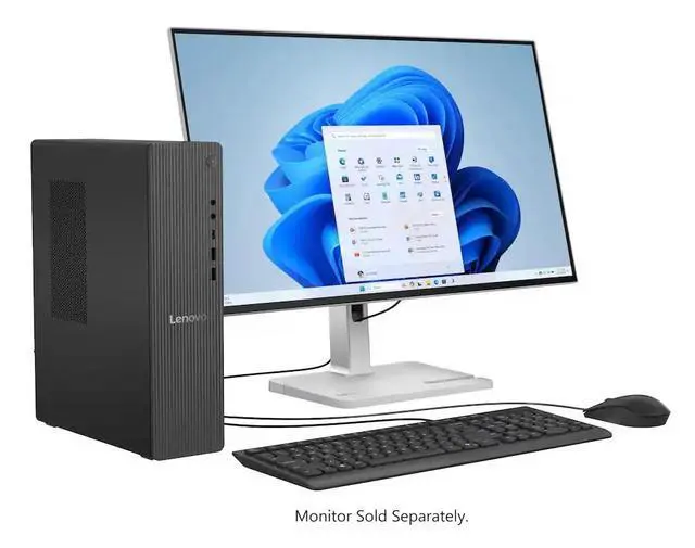 Alt view image 3 of 7 - Lenovo IdeaCentre Tower Business Desktop Intel Core Ultra 7 265 (Beats i7-14700) Intel Graphics 32GB DDR5 RAM 1TB SSD Wi-Fi 6E Bluetooth 5.3 HDMI 2.1 Mouse and Keyboard Copilot AI Windows 11 Home Grey