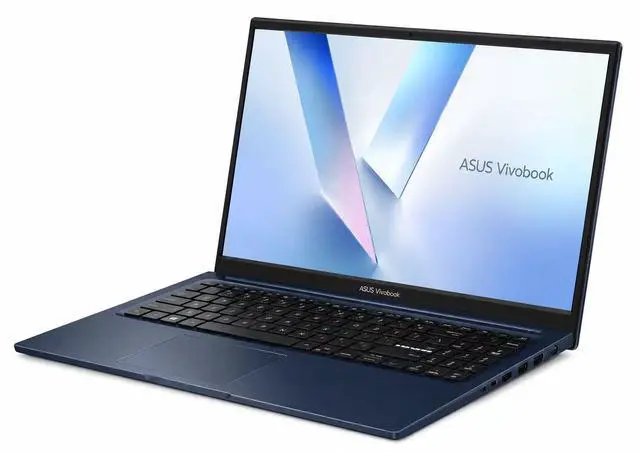 Alt view image 2 of 7 - ASUS Vivobook 15 15.6" IPS LED FHD Business Laptop intel core 3 100U (Beats i3-1315U) Intel Graphics 20GB DDR5 RAM 512GB SSD HDMI USB-C 3.2 Wi-Fi 6 Webcam Copilot+ PC 45W 3-cell Windows 11 Pro Blue