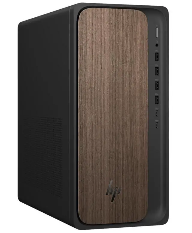 Alt view image 3 of 7 - HP OmniDesk Business AI Desktop M03 Intel Core Ultra 5 225 (Beat Intel i5-14400) Intel Graphics 8GB DDR5 RAM 256GB SSD Keyboard and Mouse Wi-Fi 6 BT 5.4 HDMI DP RJ-45 Windows 11 Home Black