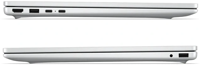 Alt view image 5 of 7 - HP OmniBook 3 17.3" HD+ Touchscreen Business AI Laptop Intel core 5 315 (Beats i7-1355U) Intel Graphics 8GB DDR5 RAM 512GB SSD Backlit KB Wi-Fi 6 BT 5.4 FHD Webcam Copilot+ PC Windows 11 Home Silver