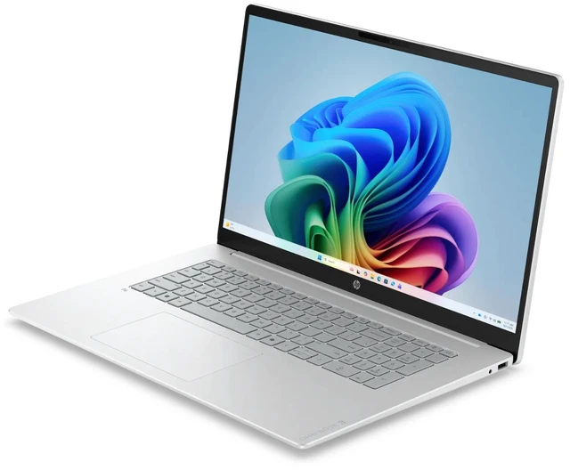 Alt view image 2 of 7 - HP OmniBook 3 17.3" HD+ Touchscreen Business AI Laptop Intel core 5 315 (Beats i7-1355U) Intel Graphics 16GB DDR5 RAM 1TB SSD Backlit KB Wi-Fi 6 BT 5.4 FHD Webcam Copilot+ PC Windows 11 Home Silver
