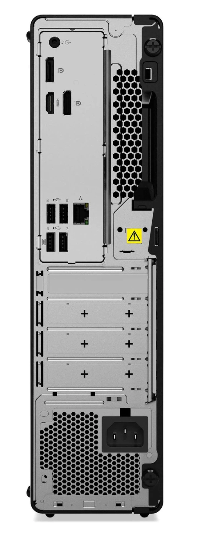 Alt view image 4 of 7 - Lenovo ThinkCentre M75s Gen 5 Business Small Form Factor Desktop AMD Ryzen 7 PRO 8700G AMD Radeon 780M 16GB DDR5 RAM 1TB SSD Wi-Fi 6 BT 5.3 Mouse and KB HDMI 2.1 DP 260W Windows 11 Pro Black
